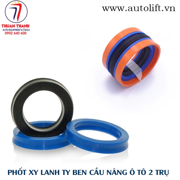 Phốt ben dầu thuỷ lực cầu nâng ô tô 2 trụ Trung quốc