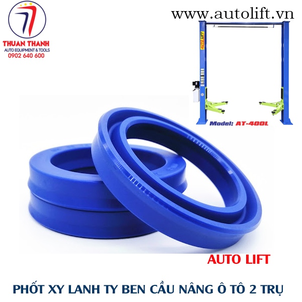 Bộ phớt cầu nâng ô tô 2 trụ Autolift cáp trên cáp dưới trung quốc