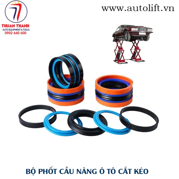 Phốt cầu nâng ô tô cắt kéo, phốt dầu, phốt bụi, phíp trượt