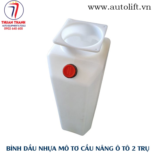 Bình dầu nhựa cầu nâng ô tô 2 trụ 14 lít chính hãng