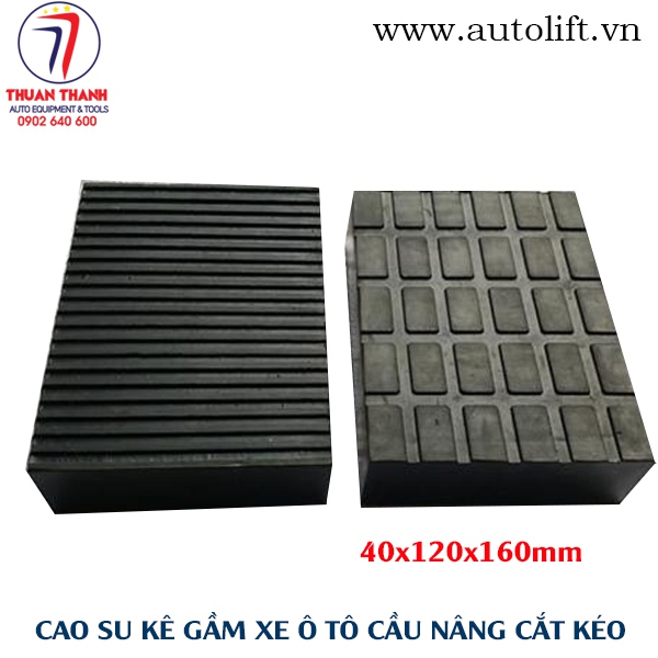 Cao su cầu nâng cắt kéo nâng bụng cao 40mm loại mỏng