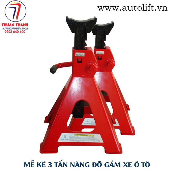 Chân kê 3 tấn , mễ kê 3 tấn nâng đỡ xe ô tô du lịch 7 chỗ bán tải