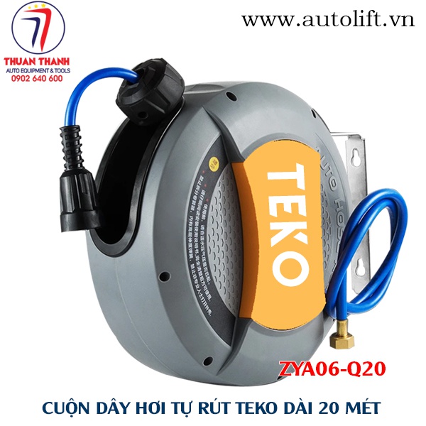 Cuộn dây hơi tự rút đường kính 8x12 dài 20m TEKO ZYA06-Q20