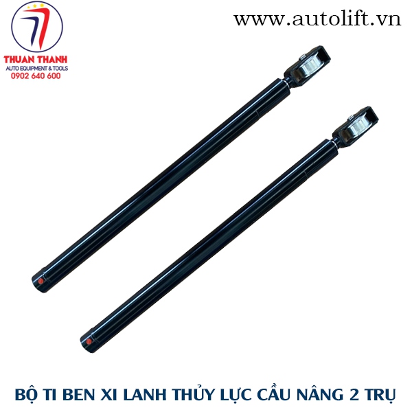 Ti ben thủy lực cầu nâng ô tô 2 trụ Trung quốc mới chính hãng