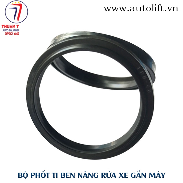 Phớt ben nâng rửa xe gắn máy dùng dầu loại mặt bàn 3 lỗ ốc chính hãng